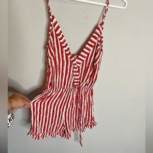 Go Coco | Striped Romper